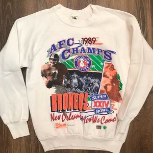 Vintage VTG NFL John elway crewneck Broncos